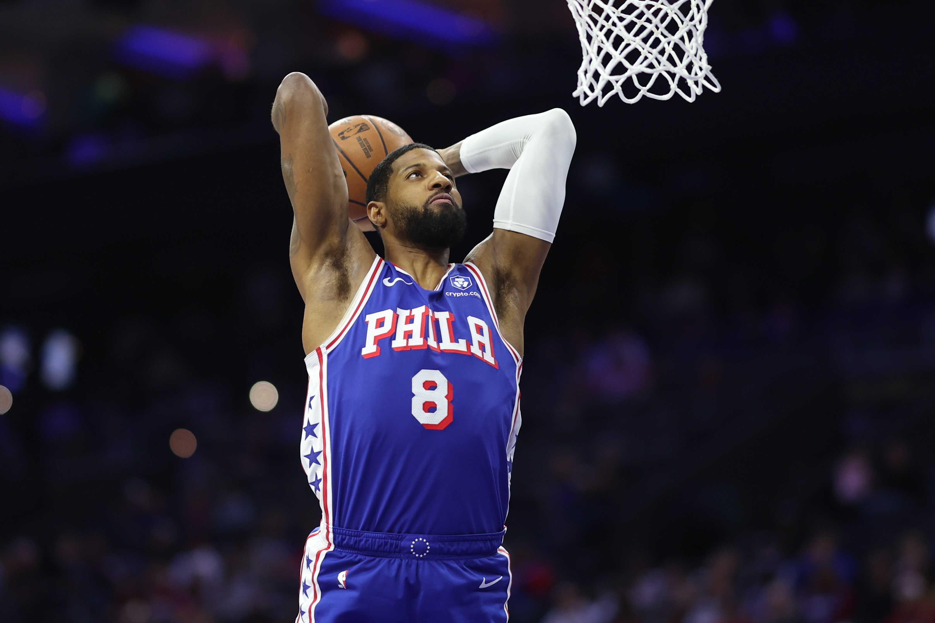 世界杯客户端安装说明-纳斯：乔治展现个人出色的领导力 展示了自己多样的进攻手段